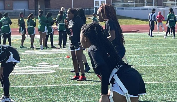 Shaw Lady Cardinals Start Inaugural Flag Football Season